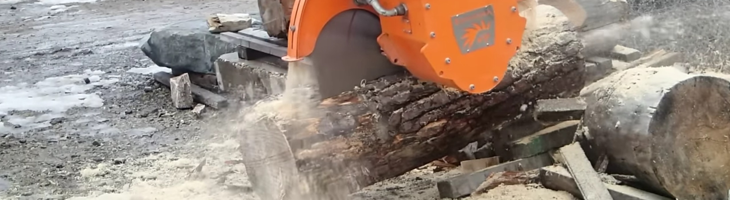 Excavator Wood Saws